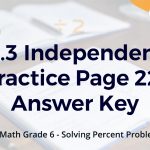 8.3 independent practice page 221 answer key